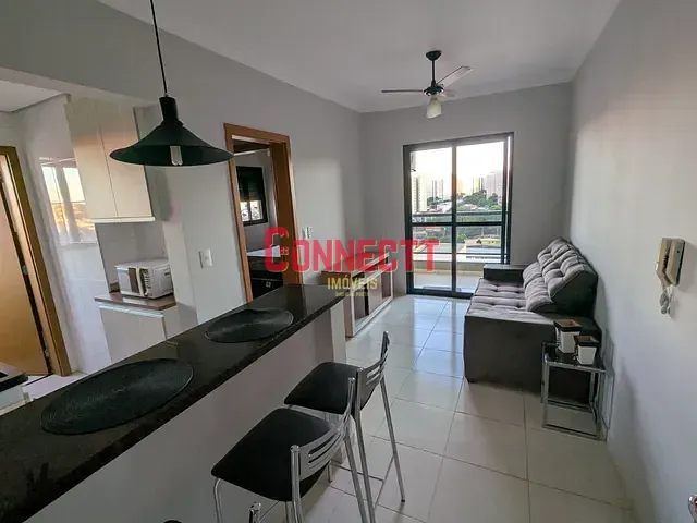 Apartamento 1 quarto e 1 banheiro, para alugar, no bairro Jardim Palma Travassos em Ribeirão Preto