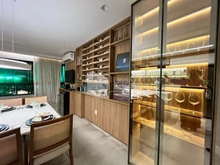 Foto do Apartamento-Apartamento tipo para venda em Jardim Tarraf II com 3 quartos, sendo 2 suítes, 115m²
