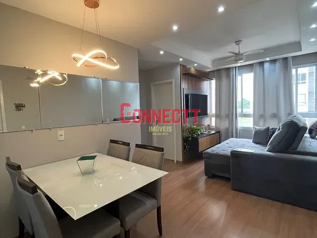 Apartamento 2 quartos e 2 banheiros, à venda, no bairro Chácaras Pedro Corrêa de Carvalho em Ribeirão Preto