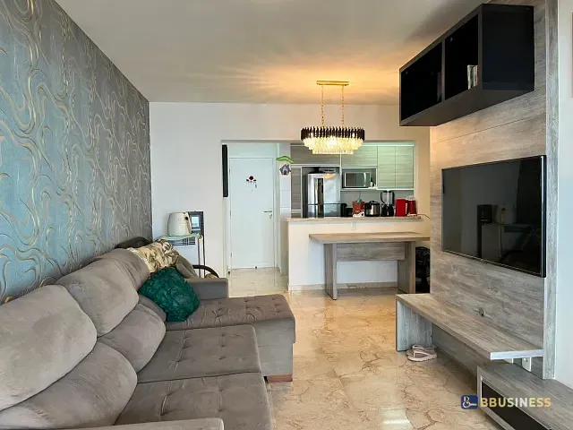 Apartamento com 110m² 3 quartos e 3 banheiros, para alugar, no bairro Centro em Bertioga