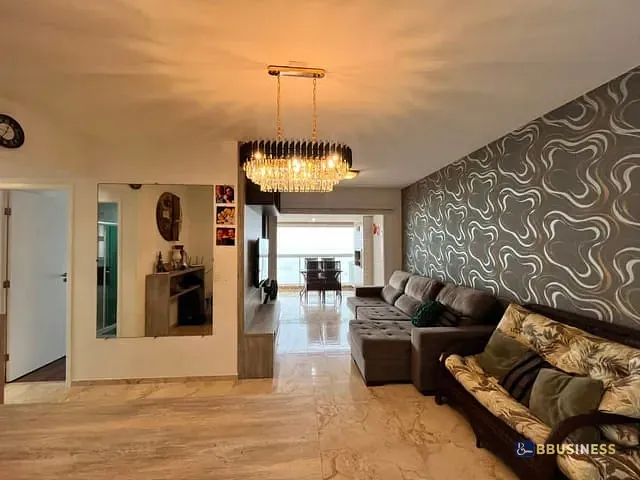 Apartamento com 110m² 3 quartos e 3 banheiros, para alugar, no bairro Centro em Bertioga