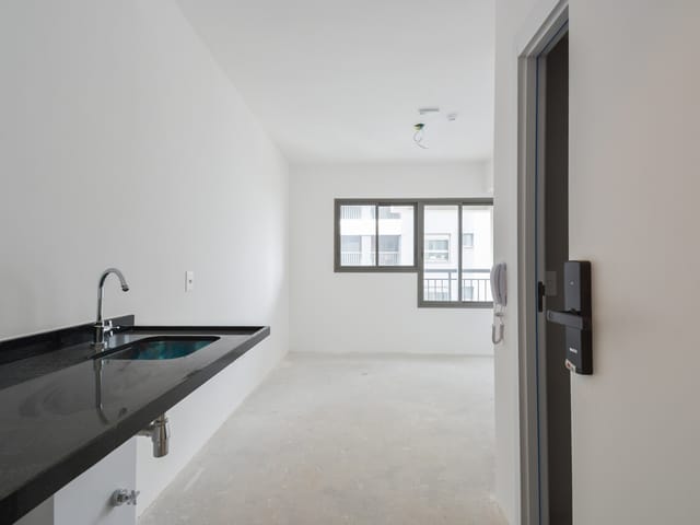 Foto do Apartamento - Apartamento tipo para venda em Paraíso com 1 quarto, sendo 1 suíte, 21m² | Lares e Andares Imóveis