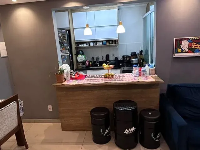 Apartamento com 50m² 2 quartos e 1 banheiro, à venda, no bairro Utinga em Santo André