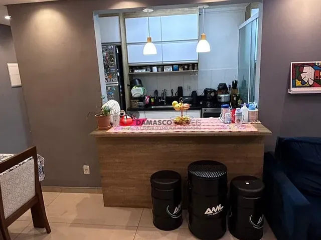 Apartamento com 50m² 2 quartos e 1 banheiro, à venda, no bairro Utinga em Santo André