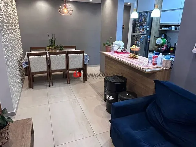 Apartamento com 50m² 2 quartos e 1 banheiro, à venda, no bairro Utinga em Santo André