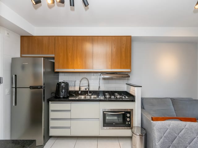 Foto do Apartamento - Apartamento tipo para venda em Jardim da Glória com 1 quarto, sendo 1 suíte, 28m² | Lares e Andares Imóveis
