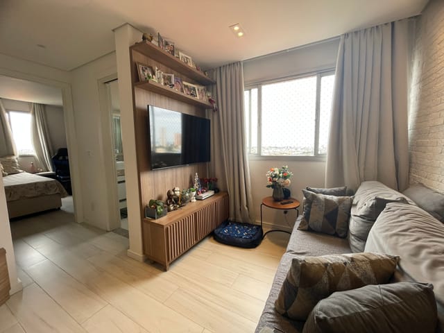 Apartamento com 56m² 2 quartos e 1 banheiro, à venda, no bairro Chácara Belenzinho em São Paulo