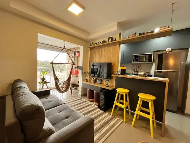 Apartamento 2 quartos e 2 banheiros, à venda, no bairro Jardim São Caetano em São Caetano do Sul