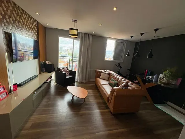 Apartamento com 60m² 2 quartos e 2 banheiros, à venda, no bairro Campestre em Santo André