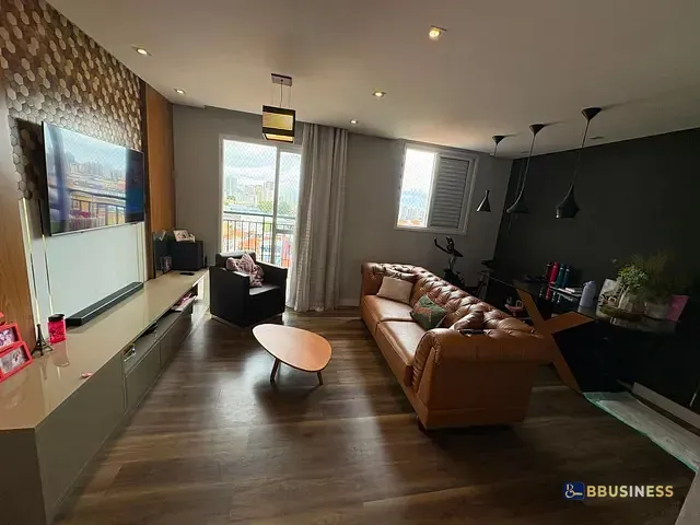 Apartamento com 60m² 2 quartos e 2 banheiros, à venda, no bairro Campestre em Santo André