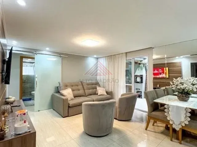 Apartamento 3 quartos e 2 banheiros, à venda, no bairro Jardim Pedroso em Mauá