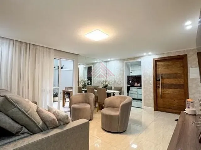 Apartamento 3 quartos e 2 banheiros, à venda, no bairro Jardim Pedroso em Mauá