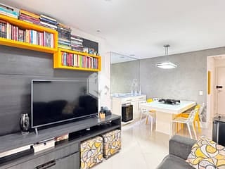 Foto do Apartamento-Apartamento tipo para venda em Vila Regente Feijó com 2 quartos, sendo 1 suíte, 67m²