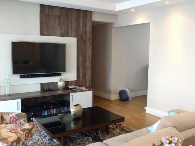 Foto do Apartamento - Lindo apartamento amplo 156m² Splendor Blue 3 suítes,3 vagas com hobby box,churrasqueira na varanda,andar alto - Estuda proposta | RUSSI IMÓVEIS