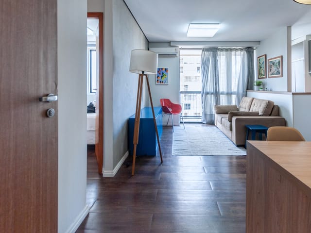 Foto do Apartamento - Apartamento tipo para venda com 2 quartos, sendo 1 suíte, 53m² | Lares e Andares Imóveis