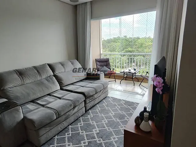Apartamento com 86m² 3 quartos e 2 banheiros, à venda, no bairro Chácara do Trevo em Indaiatuba