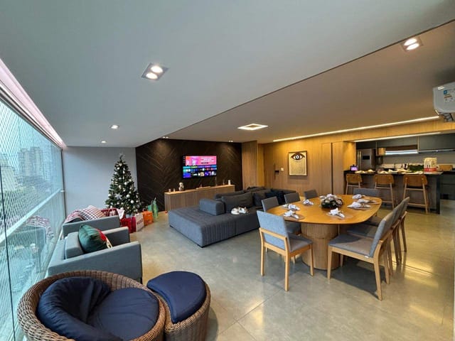 Apartamento com 157m² 3 quartos e 3 banheiros, para alugar, no bairro Parque da Mooca em São Paulo