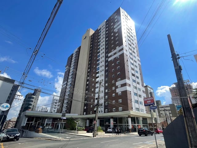 Locação - Apartamento Mobiliado, 3 quartos (sendo 1 suíte), 2 vagas, 193 m², Ed. Rembrandt - Centro, Ponta Grossa, PR