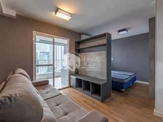 Foto do Apartamento-Apartamento tipo para venda em Campo Belo com 1 quarto, 35m²