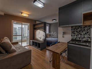 Foto do Apartamento-Apartamento tipo para venda em Campo Belo com 1 quarto, 35m²