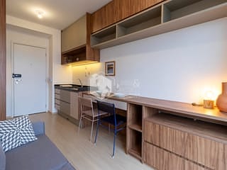 Foto do Apartamento-Apartamento tipo para venda em Mirandópolis com 1 quarto, 29m²