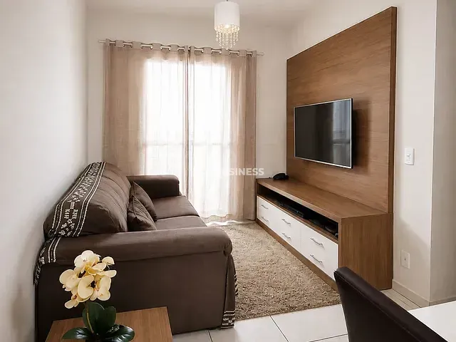 Apartamento 2 quartos e 1 banheiro, à venda, no bairro Residencial Cosmos em Campinas