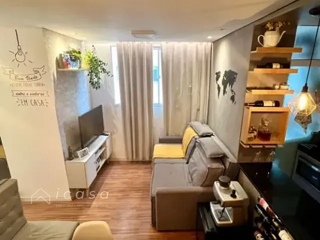 Apartamento 2 quartos e 1 banheiro, à venda, no bairro Jardim das Indústrias em São José dos Campos