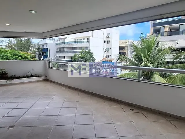 Apartamento com 105m² 3 quartos e 3 banheiros, para alugar, no bairro Recreio dos Bandeirantes em Rio de Janeiro