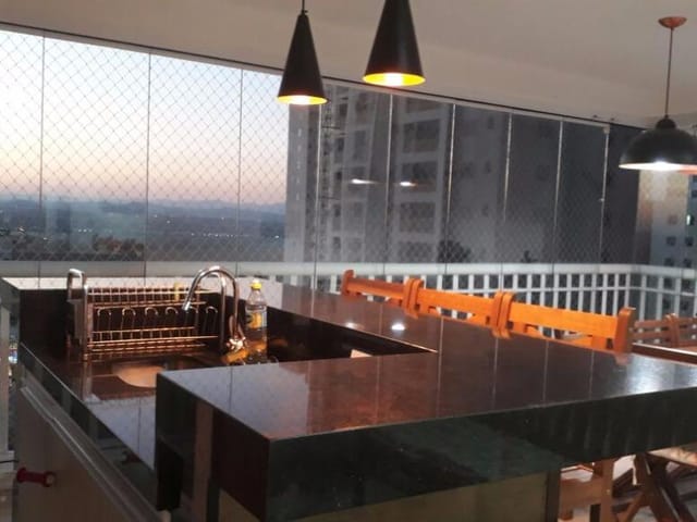 Foto do Apartamento - Belíssimo Pátio Condomínio Clube 125m² 3 dorms, suíte, 2 vagas, sacada gourmet, lazer completo! | RUSSI IMÓVEIS