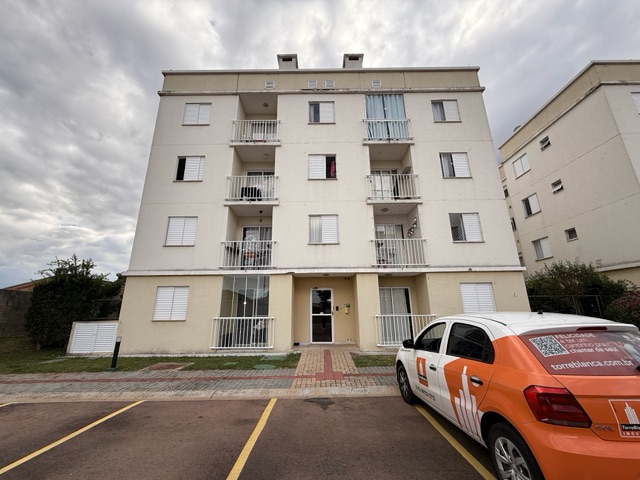 Locação - Apartamento com 2 quartos, 1 vaga, Sacada com churrasqueira, Condomínio Campo Alegre - Uvaranas, Ponta Grossa.