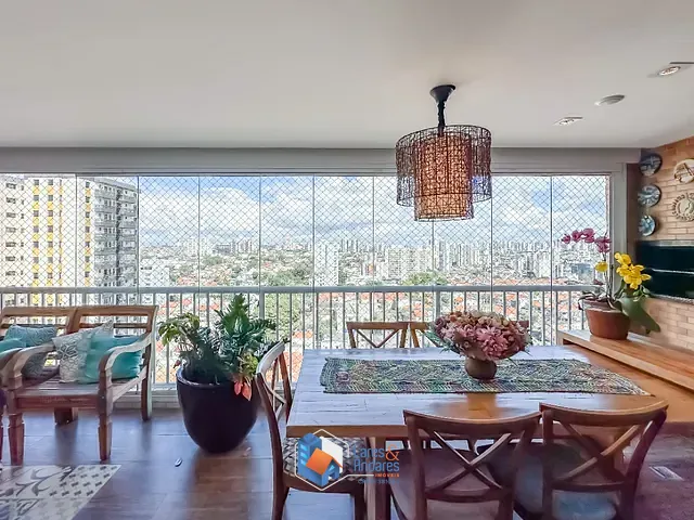 Apartamento com 137m² 3 quartos e 5 banheiros, à venda, no bairro Vila Gumercindo em São Paulo