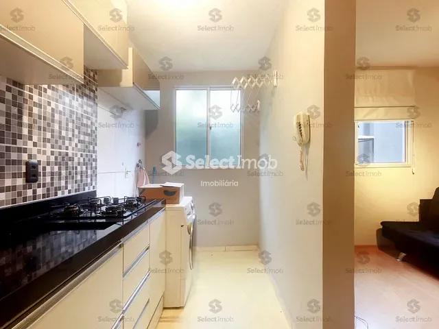 Apartamento com 48m² 2 quartos e 1 banheiro, à venda, no bairro Parque São Vicente em Mauá