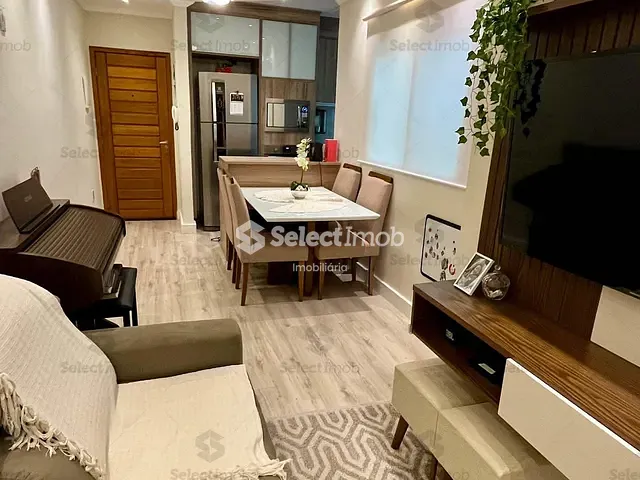 Apartamento com 56m² 2 quartos e 2 banheiros, à venda, no bairro Jardim Santo Antônio em Santo André