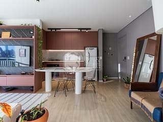 Foto do Apartamento-Apartamento tipo para venda em Barra Funda com 2 quartos, sendo 1 suíte, 62m²