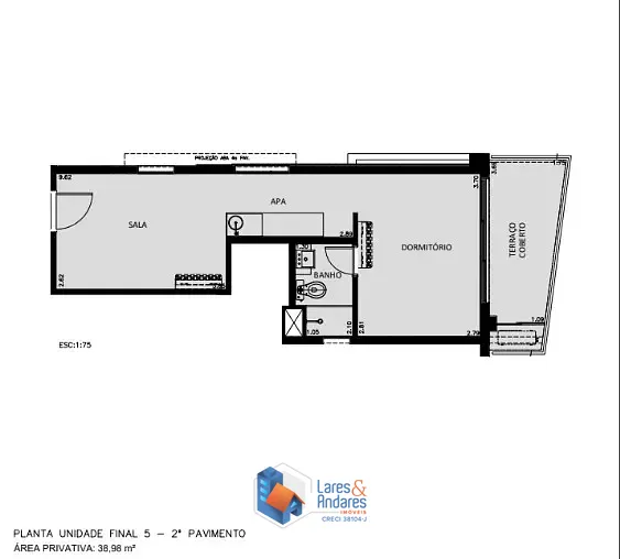 Apartamento, 1 quarto, 38 m² - Foto 27