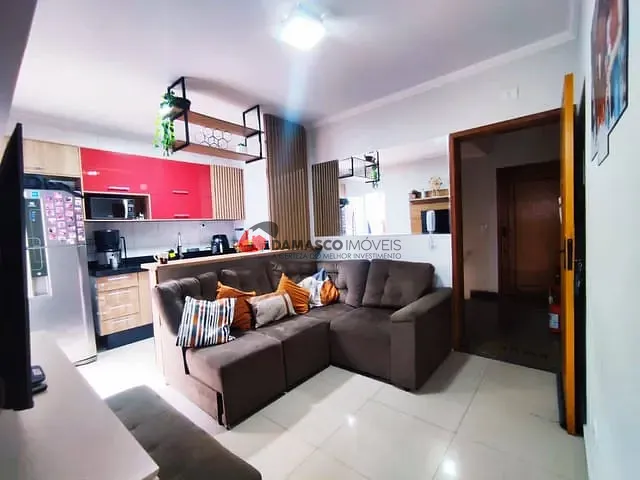 Apartamento 2 quartos e 2 banheiros, à venda, no bairro Vila Aquilino em Santo André