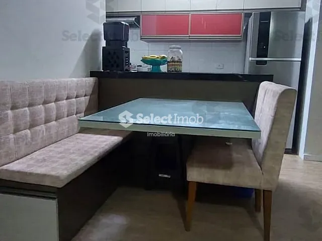 Apartamento com 56m² 2 quartos e 1 banheiro, à venda, no bairro Vila Falchi em Mauá