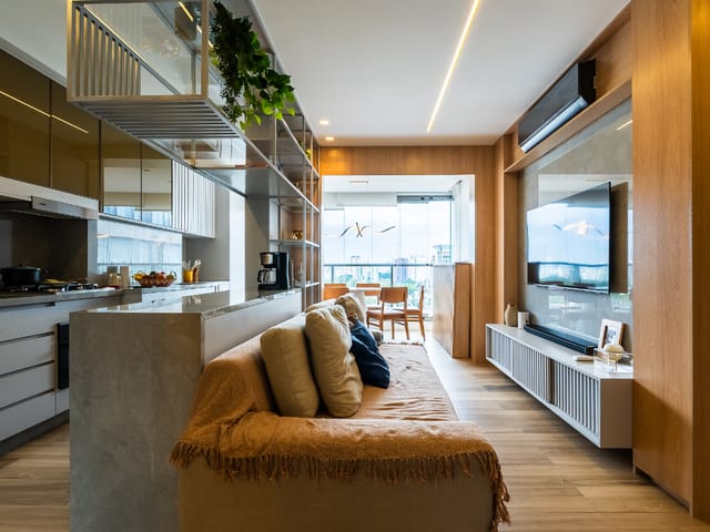 Foto do Apartamento - Apartamento tipo para venda com 2 quartos, sendo 1 suíte, 64m² | Lares e Andares Imóveis