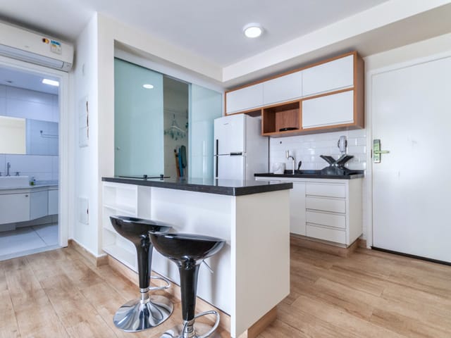 Foto do Apartamento - Apartamento tipo para venda em Pinheiros com 1 quarto, 45m² | Lares e Andares Imóveis