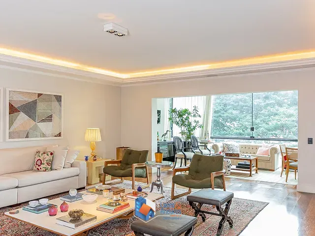 Apartamento com 306m² 4 quartos e 5 banheiros, à venda, no bairro Indianópolis em São Paulo