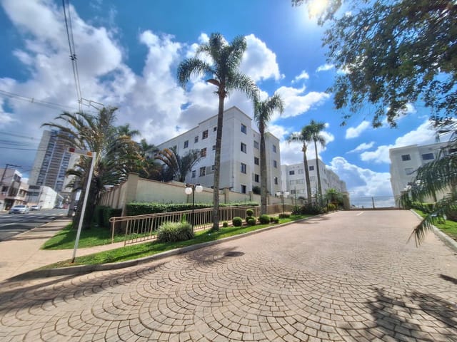 Locação - Apartamento Semimobiliado, 2 quartos, 1 vaga, Condomínio Pontal dos Pinheiros - Oficinas, Ponta Grossa.