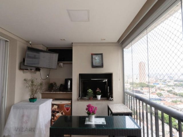 Apartamento com 142m² 3 quartos e 5 banheiros, para alugar, no bairro Mooca em São Paulo