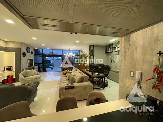Apartamento com 290m² 3 quartos e 4 banheiros, à venda, no bairro Jardim Carvalho em Ponta Grossa