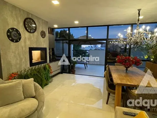 Apartamento com 290m² 3 quartos e 4 banheiros, à venda, no bairro Jardim Carvalho em Ponta Grossa