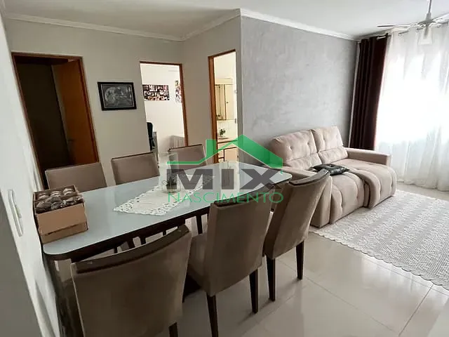 Apartamento com 70m² 2 quartos e 1 banheiro, à venda, no bairro Taboão em São Bernardo do Campo