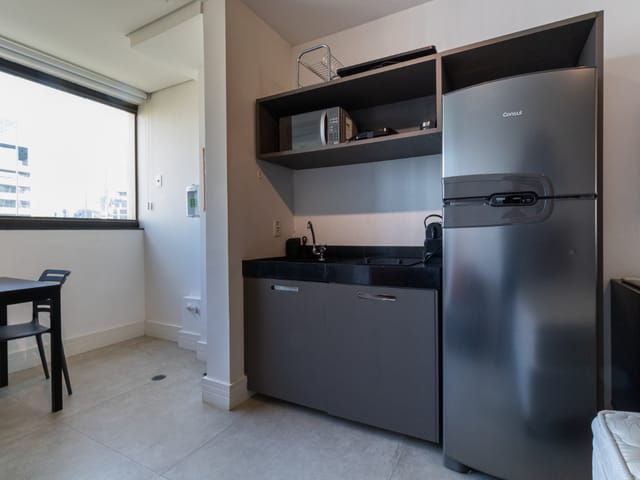 Foto do Apartamento - Apartamento tipo para venda em Vila Olímpia com 1 quarto, sendo 1 suíte, 29m² | Lares e Andares Imóveis