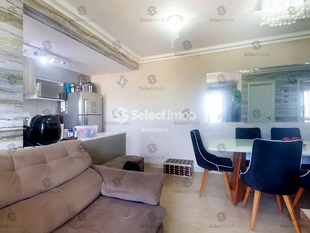 Apartamento com 52m² 2 quartos e 1 banheiro, à venda, no bairro Vila Nossa Senhora das Vitórias em Mauá