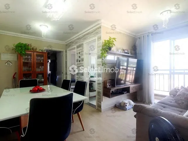Apartamento com 52m² 2 quartos e 1 banheiro, à venda, no bairro Vila Nossa Senhora das Vitórias em Mauá