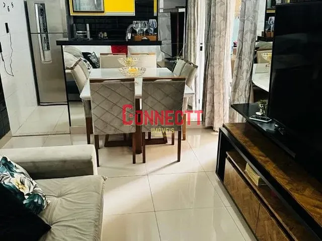 Apartamento com 61m² 2 quartos e 1 banheiro, à venda, no bairro Jardim Silvio Passalacqua em Ribeirão Preto