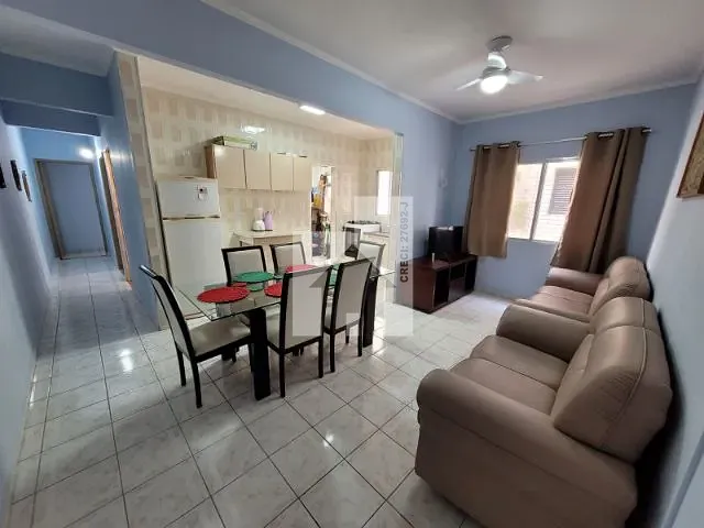 Apartamento 2 quartos e 2 banheiros, para alugar, no bairro Vila Caiçara em Praia Grande